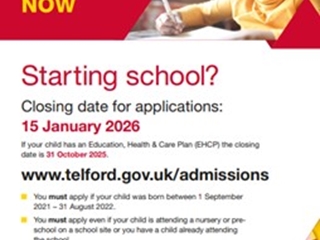 Starting School in September 2026?